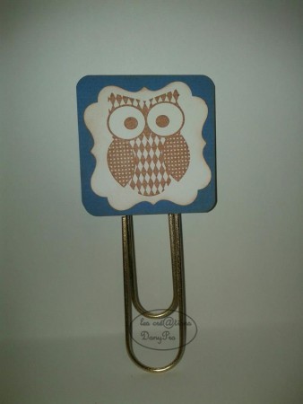 signet de l'ensemble cadeau thème hibou